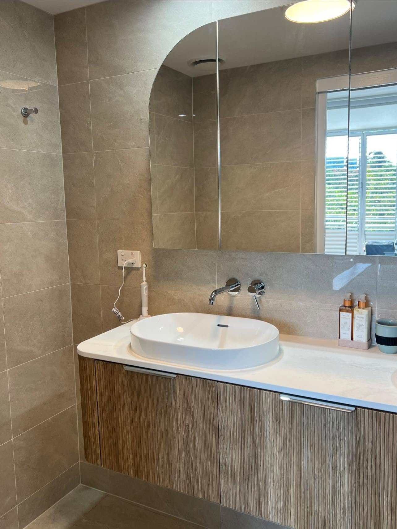 Freshly cleaned bathroom